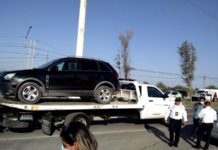 “Arrecia” operativo grua en Auditorio Municipal