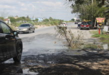 Avenida intransitable tras “reparaciones”