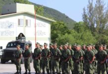 Llegarán en octubre 600 militares a Tamaulipas