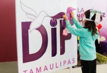 Visitan alumnos de nivel básico el stand del DIF Estatal en la Feria Tamaulipas 2022