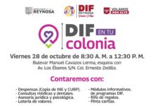 DIF En Tu Colonia llevará beneficios a la colonia Ernesto Zedillo