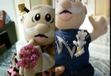 ¡Hasta en la boda! Pareja lanza peluches del Dr. Simi en lugar de ramo y liga