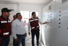 Inauguró Carlos Peña Ortiz Estacion de Bombeo de Agua Potable de COMAPA