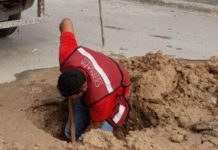 Reparó COMAPA fugas de agua potable