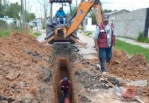 Repara COMAPA de Reynosa caído en la colonia Almaguer