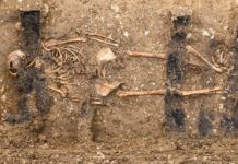 Hallan un esqueleto de bebé enterrado en un ánfora en una antigua ciudad turca