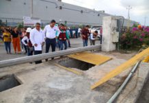 Invierte Gobierno de Carlos Peña Ortiz 3.3 MDP en Cárcamo del Sector Oriente