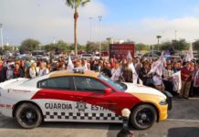 Entregó Américo Villarreal Anaya patrullas de la Guardia Estatal en Reynosa