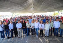 Recibieron más de 450 colonos de Territorial Campestre al Alcalde Carlos Peña Ortiz