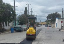 Trabajó COMAPA en reposición de asfalto en Col. Del Maestro