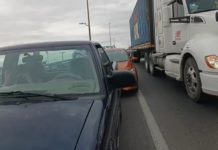 Accidente vial deja daños, una persona lesionada y caos vehicular