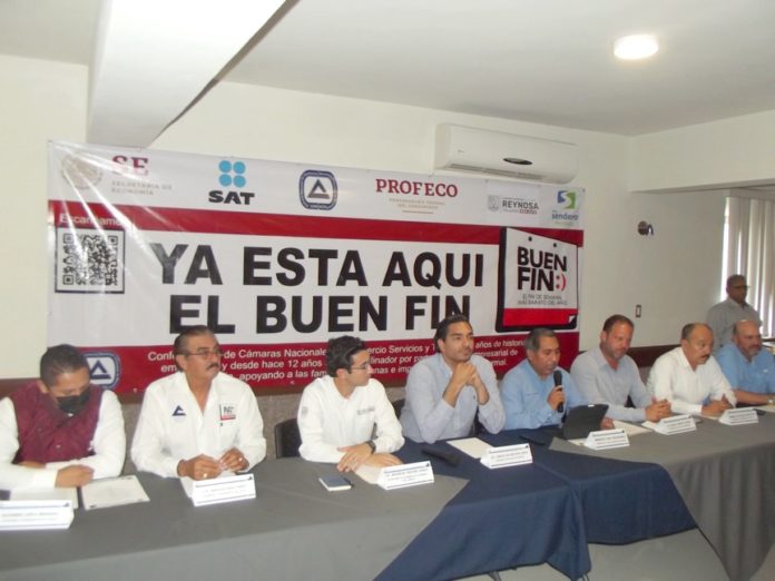 Anuncian programa nacional del Buen Fin en Reynosa 2022