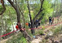 Hallan cadáver en el río Bravo al parecer es un migrante