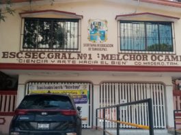 Secundaria de Madero fue vandalizada con huevos, no hubo daños