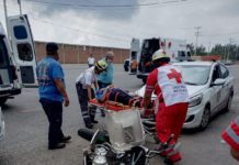 Marinos resultan lesionados en fuerte choque