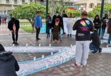 Encienden lazo trans en memoria de las que han sido asesinadas en Tamaulipas