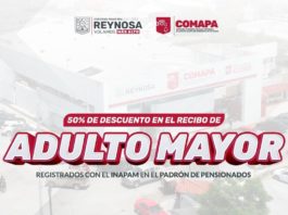 Ofrece COMAPA 50% de descuento a adultos mayores