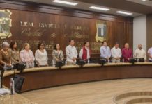 R. Ayuntamiento de Matamoros rinde homenaje a madre de 8vo. Regidor; guardan minuto de silencio