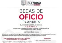 Convoca Gobierno de Reynosa a Becas de Oficio en Plomería