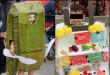 Video: Niños se disfrazan de tamal y altar por Día de Muertos y se vuelven virales