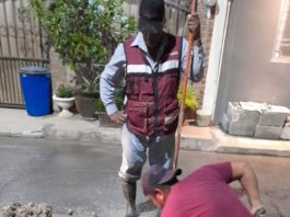 Reparó COMAPA fuga de agua en la colonia Los Doctores