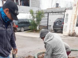 Reparó COMAPA fuga de agua en col. Las Palmas