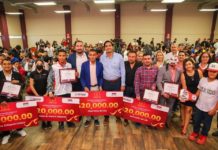 Entregó Carlos Peña Ortiz Premio Municipal del Deporte 2022