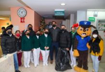 Visitó Carlos Peña Ortiz a niños del Hospital 270 del IMSS