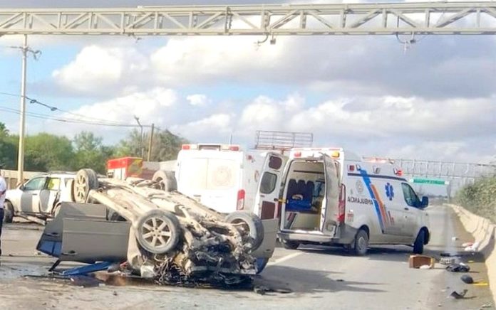 Accidentes viales dejan daños, personas lesionadas y caos vial