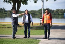 Supervisa Chucho Nader Modernización del Parque Chairel