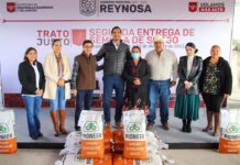 Entregó Carlos Peña Ortiz 15 toneladas de sorgo al campo con Trato Justo