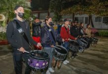 Apoya DIF Tamaulipas a jóvenes que participarán en Concurso de Banda de Guerra
