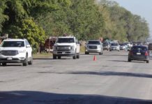 Paisanos pasan por Reynosa