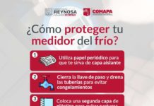 Recomiendan COMAPA y Municipio cuidado de tubería por bajas temperaturas