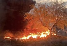 Bomberos acuden a llamados de incendios que dejaron daños materiales