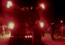 Bomberos acuden a llamado de incendio en vivienda