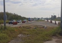 Caos total en laterales del Puente Roto