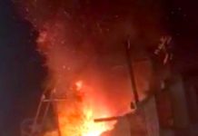 Fuego arrasa comercios y deja cuantiosos daños materiales con pérdidas totales