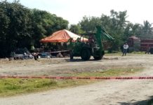 Continúan trabajos de reparación de línea donde se registró fugas de gas en Colonia Las Flores