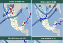 Causará frente frío # 26 baja en la temperatura para Reynosa