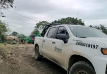 Fuga de petróleo en Colonia Las Flores de Madero
