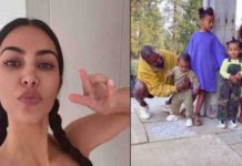 Kanye West se alejó de los medios en casa con Kim Kardashian