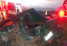 Se salvan de morir dos personas tras ser embestidos por trailer