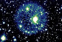 Captan imágenes de las secuelas de una colisión estelar de hace 850 años