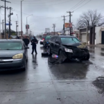 Accidente deja daños y lesionados en concurrida vialidad (3)