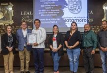 Matamoros, líder en Tamaulipas al obtener certificación IS0 9001