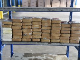 Un importante decomiso de droga valorado en 1.9 millones de dólares