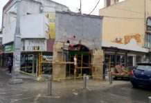 Dan “manita de gato” a fachada del histórico mercado Zaragoza