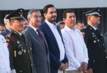 Presidió Américo Villarreal Anaya reunión del C5 con Carlos Peña Ortiz