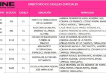 INE exhortan a la ciudadanía a consultar si se encuentra en la lista nominal en el Distrito 08